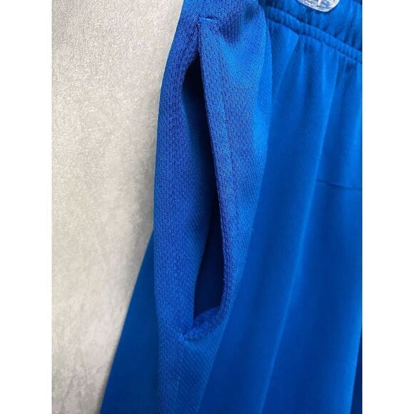 Tek Gear Blue Men's Mesh Shorts Moisture Wicking, Stretch, Breathable Size XL - Picture 3 of 4